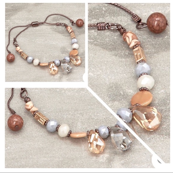 NEW•Montauk Crystal Slider Bracelet•NWT - Picture 4 of 13